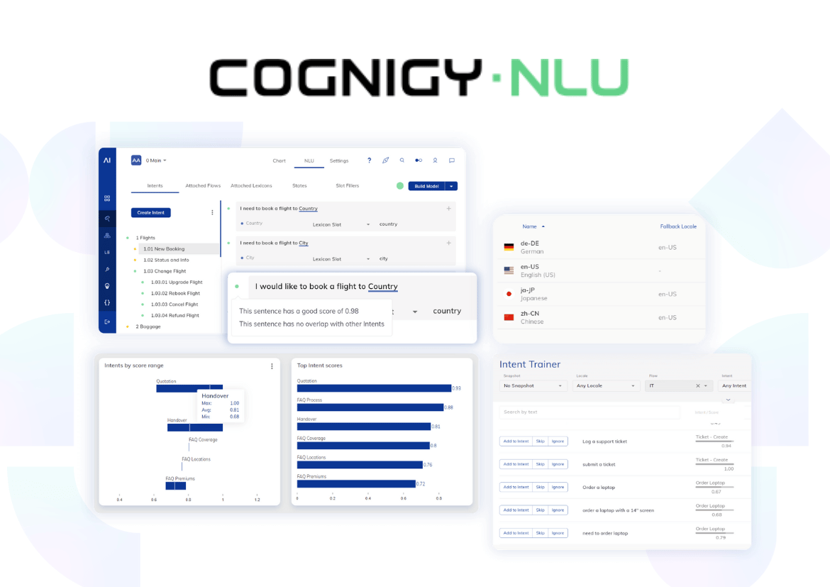 Cognigy NLU Market Leading AI For Enterprise Contact Centers